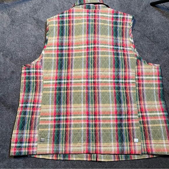 C.J.Banks by Christopher & Banks quilted plaid 🍁 snap closure 🍁 EUC 🍁 1X - Picture 2 of 11